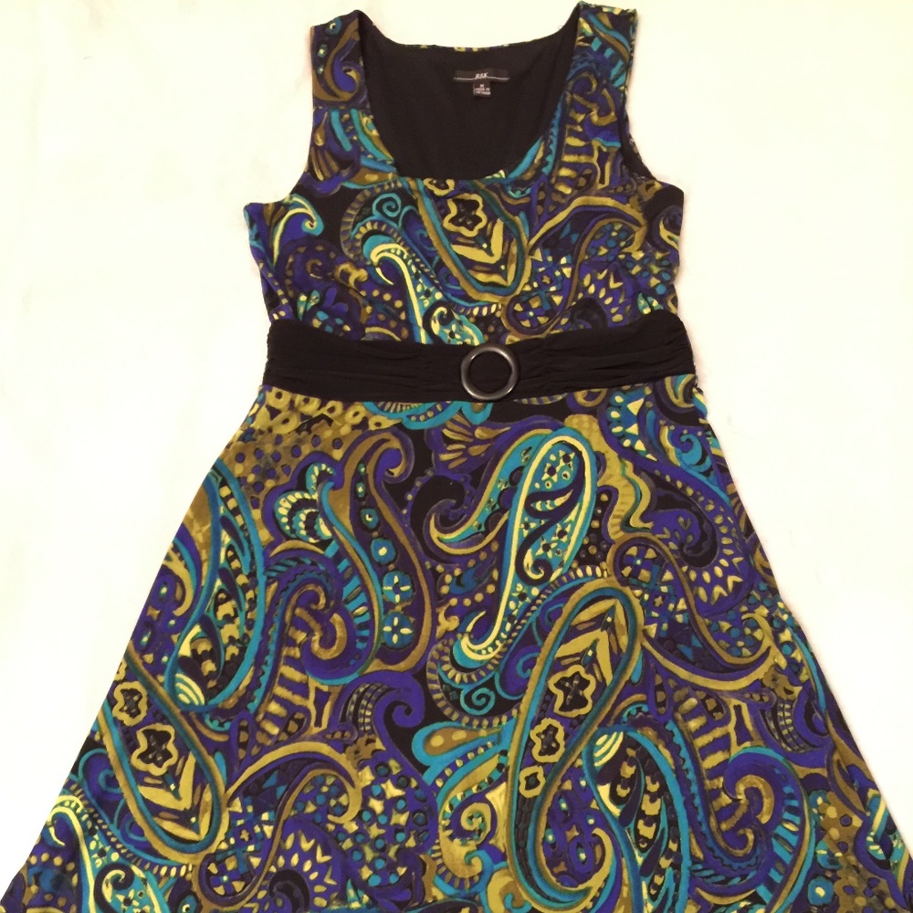 R&K women's dress sleevless green size M